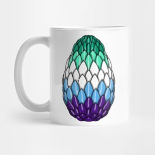 Gay Pride Dragon Egg Mug